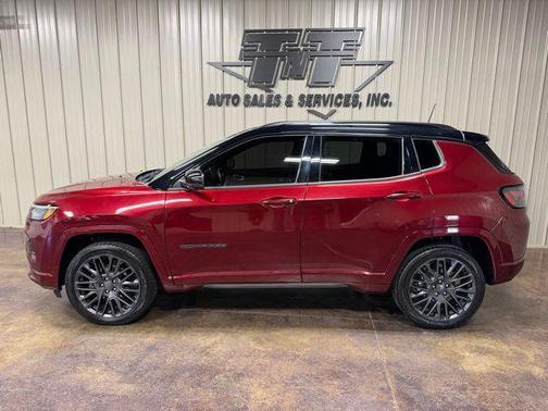 Velvet Red Pearlcoat 2022 Jeep Compass High Altitude