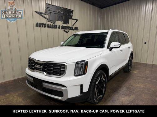 Glacial White Pearl 2025 Kia Telluride S