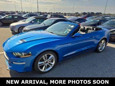 Blue Metallic 2020 Ford Mustang EcoBoost Premium