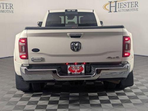 Pearl White 2019 RAM 3500 Longhorn