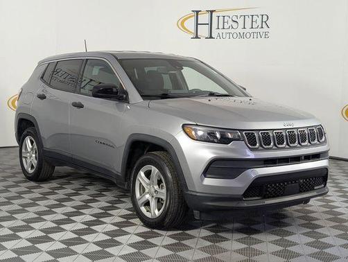 Billet Silver Metallic Clearcoat 2023 Jeep Compass Sport