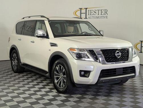 White 2019 Nissan Armada SL