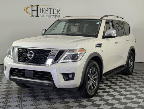 White 2019 Nissan Armada SL