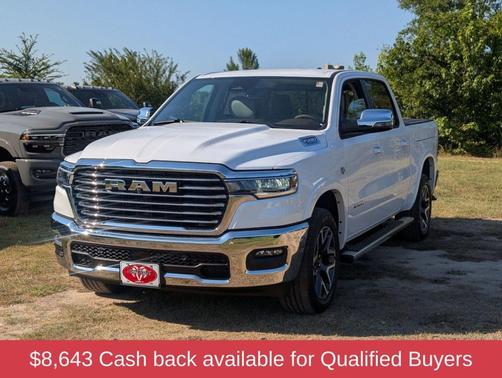 Bright White Clearcoat 2026 RAM 1500 Laramie