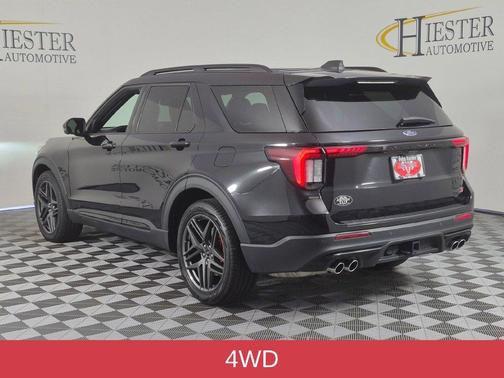 Black Metallic 2025 Ford Explorer ST