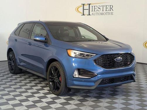 Blue Metallic 2019 Ford Edge ST