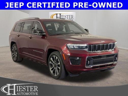Velvet Red Pearlcoat 2023 Jeep Grand Cherokee L Overland