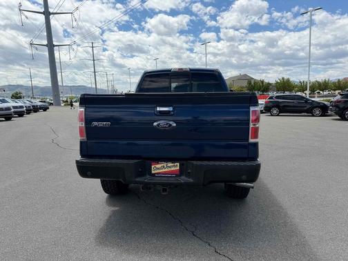 Blue 2011 Ford F-150 FX4