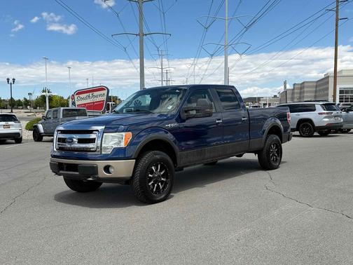 Blue 2011 Ford F-150 FX4