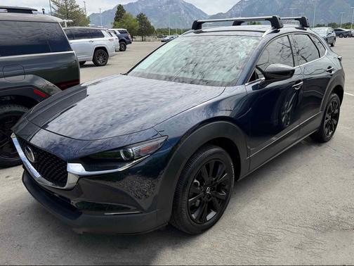 Deep Crystal Blue Mica 2023 Mazda CX-30 2.5 Turbo Premium Package