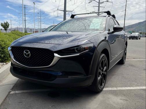 Deep Crystal Blue Mica 2023 Mazda CX-30 2.5 Turbo Premium Package