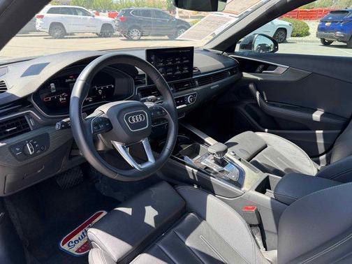Black Metallic 2023 Audi A4 45 S line Premium Plus