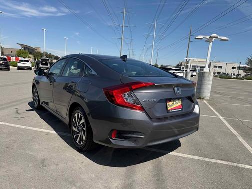 Silver 2017 Honda Civic EX