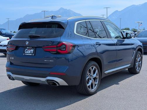Phytonic Blue Metallic 2023 BMW X3 xDrive30i