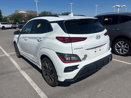 Lunar White 2022 Hyundai KONA N Line