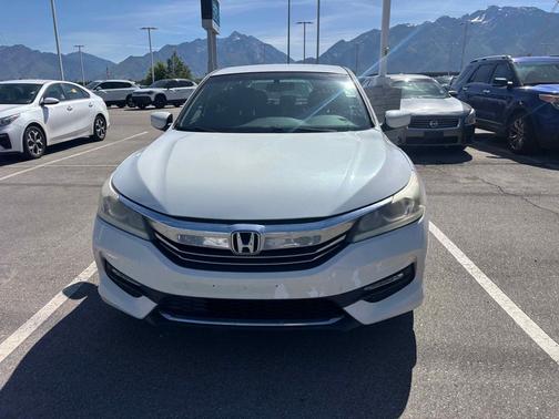 White 2017 Honda Accord Sport