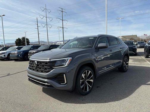 Gray 2026 Volkswagen Atlas Cross Sport 2.0T SEL Premium
