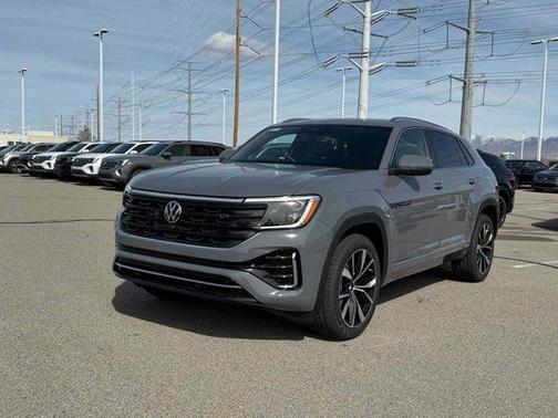 Gray 2026 Volkswagen Atlas Cross Sport 2.0T SEL Premium