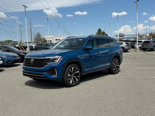 Blue 2026 Volkswagen Atlas 2.0T SEL Premium R-Line 4MOTION