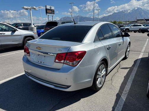 Silver Ice Metallic 2014 Chevrolet Cruze LTZ