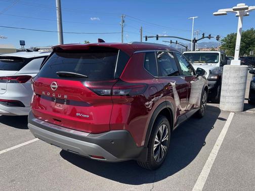 Scarlet Ember Tintcoat 2023 Nissan Rogue SV