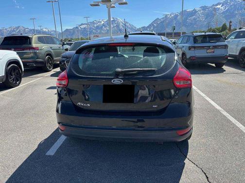 Shadow Black 2018 Ford Focus SE