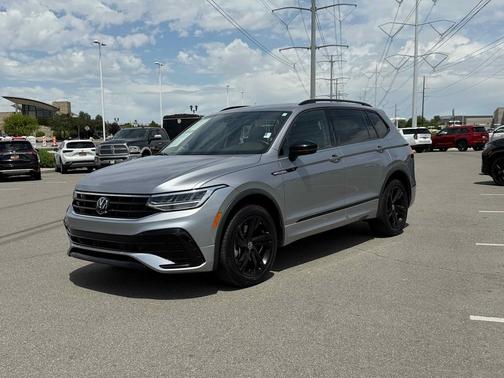 Silver 2024 Volkswagen Tiguan 2.0T SE R-Line Black