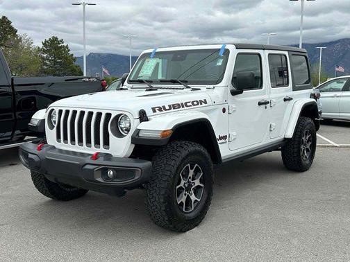 Bright White Clearcoat 2020 Jeep Wrangler Unlimited Rubicon