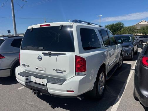Pearl White 2013 Nissan Armada Platinum