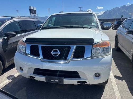 Pearl White 2013 Nissan Armada Platinum