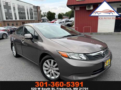 Urban Titanium Metallic 2012 Honda Civic LX