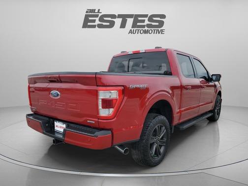 Rapid Red Metallic Tinted Clearcoat 2022 Ford F-150 Lariat