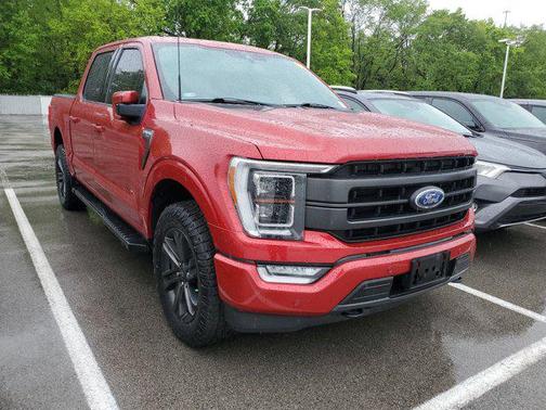 Rapid Red Metallic Tinted Clearcoat 2022 Ford F-150 Lariat