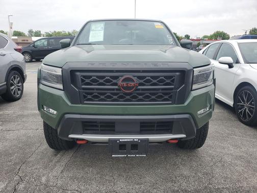 Tactical Green Metallic 2024 Nissan Frontier PRO-4X