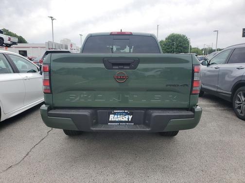 Tactical Green Metallic 2024 Nissan Frontier PRO-4X