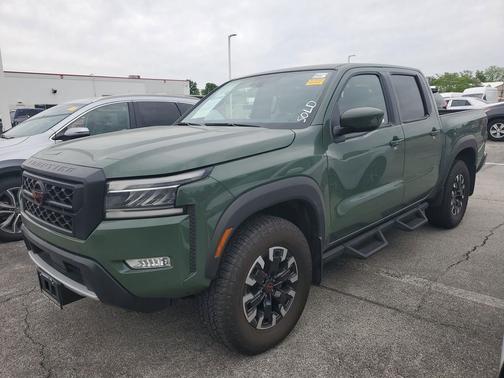 Tactical Green Metallic 2024 Nissan Frontier PRO-4X