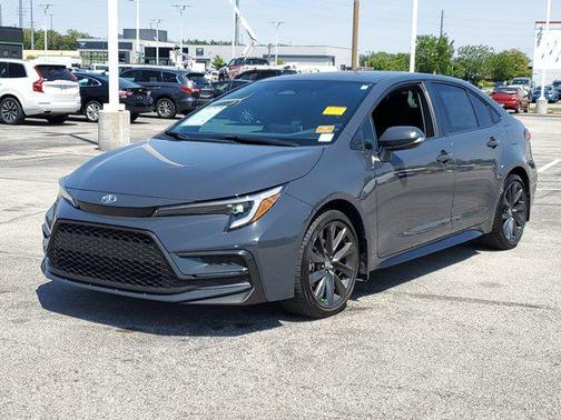 Midnight Black Metallic 2024 Toyota Corolla XSE