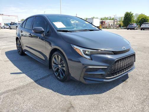 Midnight Black Metallic 2024 Toyota Corolla XSE