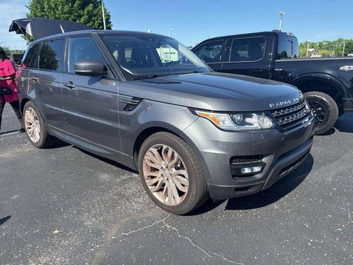 Gray 2017 Land Rover Range Rover Sport 3.0L Supercharged SE