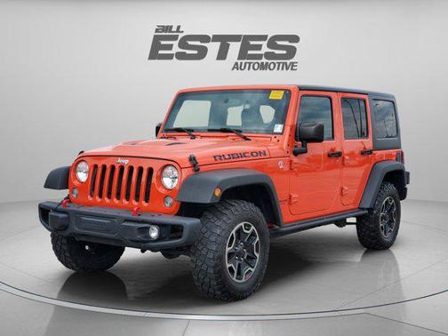 Sunset Orange Pearlcoat 2015 Jeep Wrangler Unlimited Rubicon
