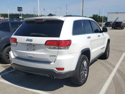 Bright White Clearcoat 2020 Jeep Grand Cherokee Limited