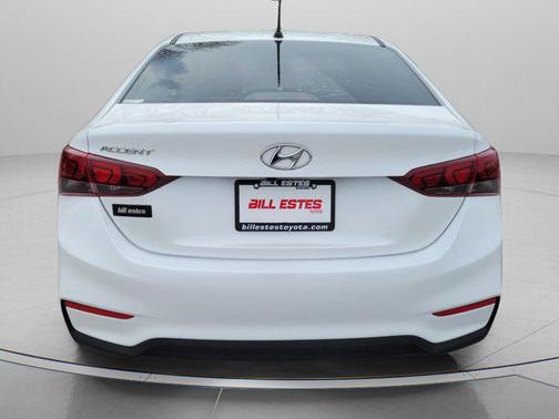 Frost White Pearl 2019 Hyundai Accent SE