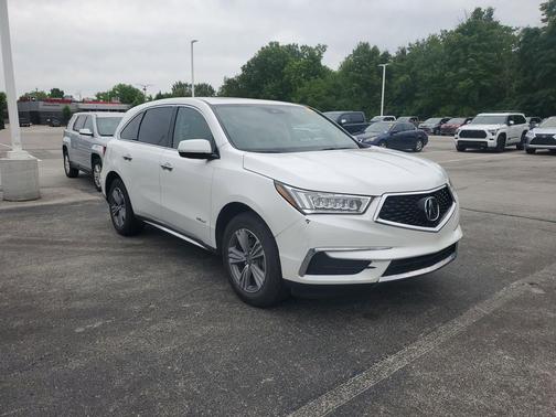 Platinum White Pearl 2020 Acura MDX 3.5L