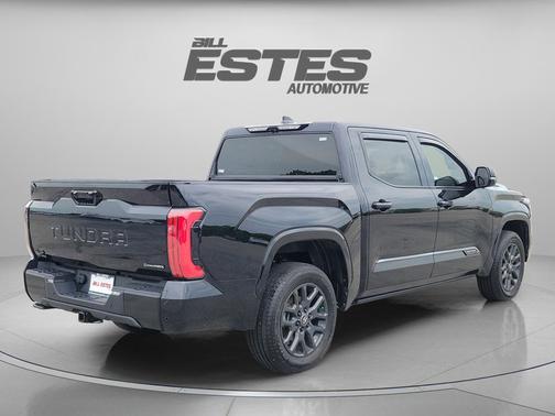 Midnight Black Metallic 2025 Toyota Tundra Hybrid Platinum