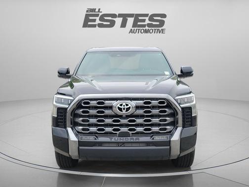 Midnight Black Metallic 2025 Toyota Tundra Hybrid Platinum