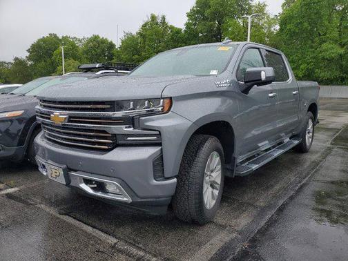Satin Steel Metallic 2021 Chevrolet Silverado 1500 High Country