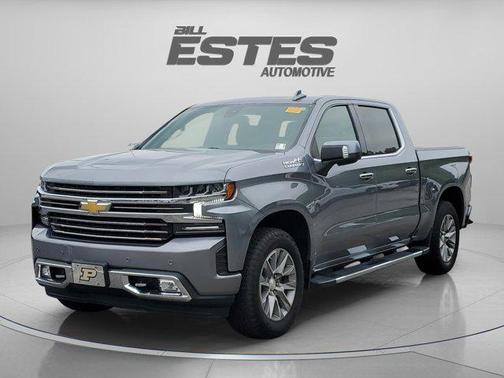 Satin Steel Metallic 2021 Chevrolet Silverado 1500 High Country