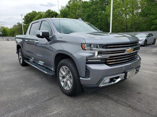 Satin Steel Metallic 2021 Chevrolet Silverado 1500 High Country