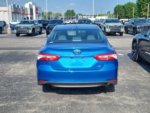 Blue Streak Metallic 2019 Toyota Camry LE