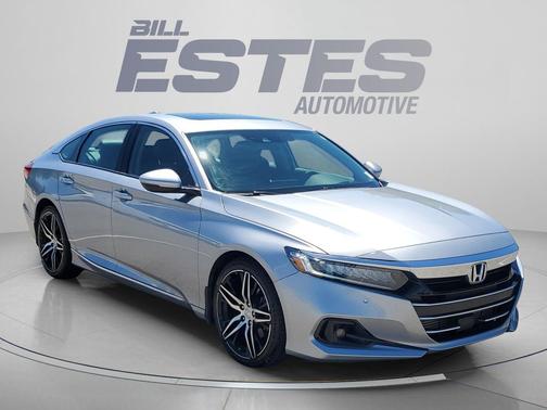 Lunar Silver Metallic 2021 Honda Accord Touring 2.0T